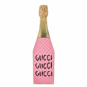 New Luxury Champagne Bottle Gucci Wine bottle Home decor